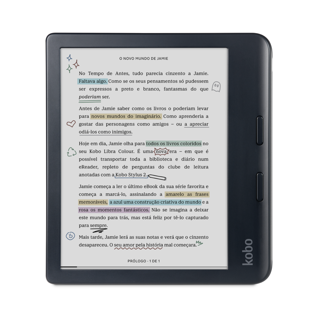 Kobo Libra Colour - Preto – note! Online