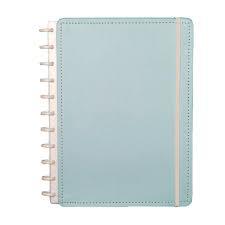 Caderno Grande Azul Pastel