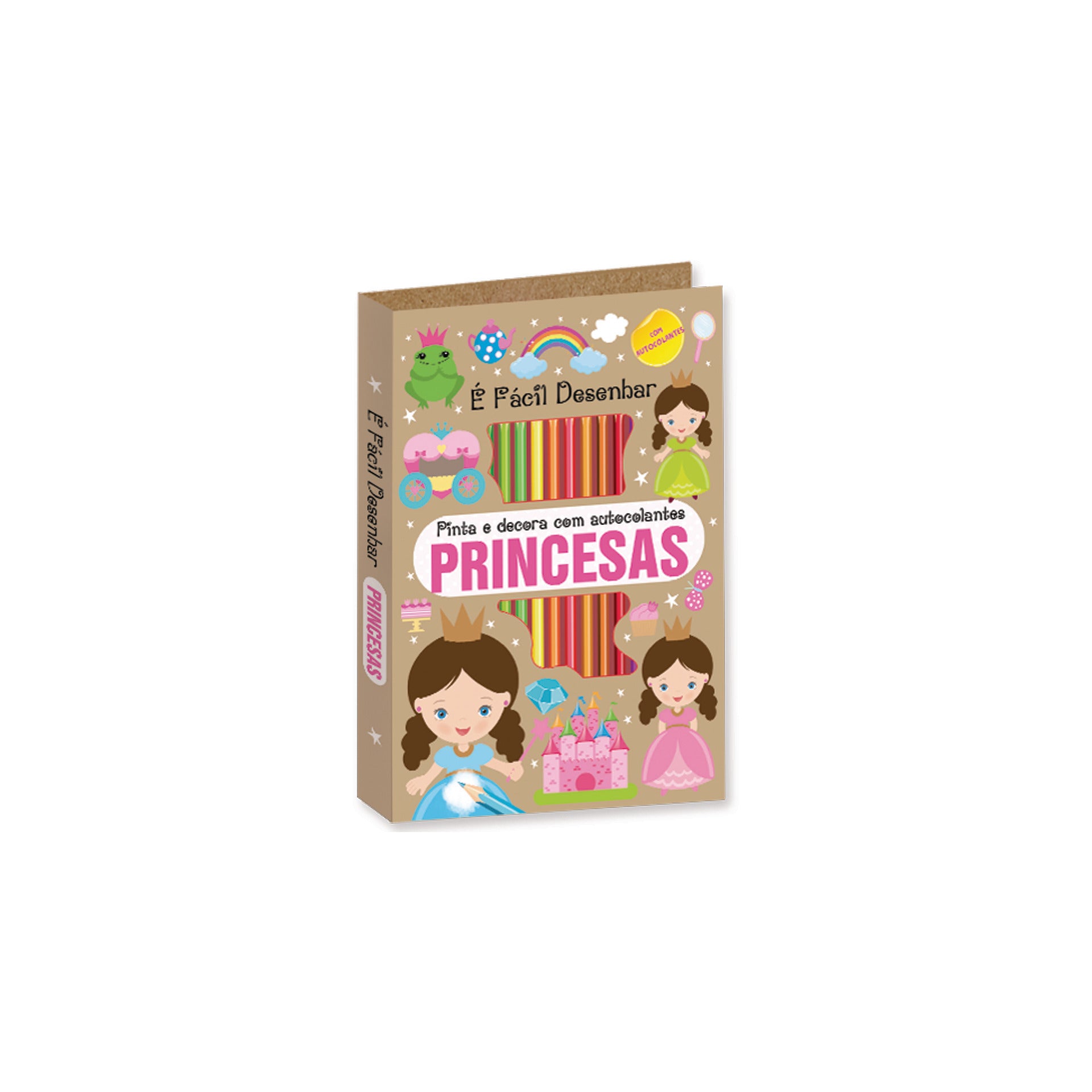 É fácil desenhar - Princesas - A Casinha Brinquedos
