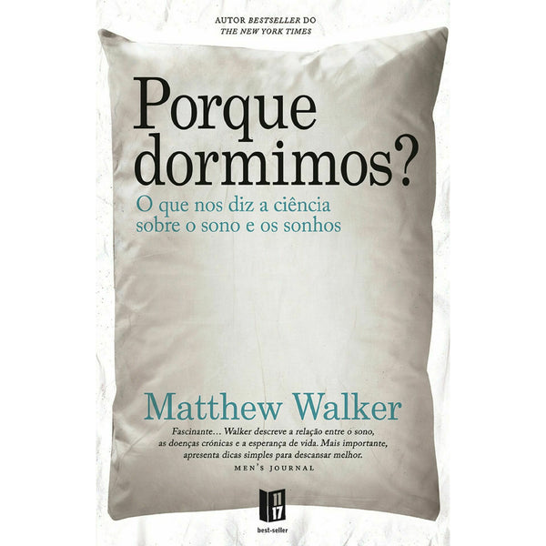 Porque Dormimos? de Matthew Walker- Livro de Bolso