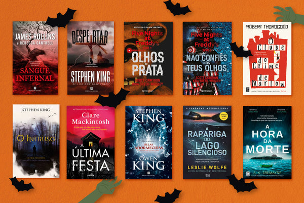 10 livros de terror para o Halloween mais assustador