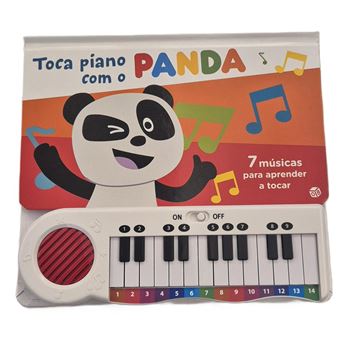Toca Piano com o Panda