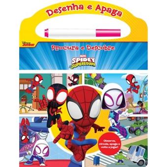 Spidey e a Sua Superequipa Desenha e Apaga | Procura e Descobre
