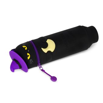 Estojo em Silicone Legami 2 em 1 Kawaii Halloween - Gato Preto