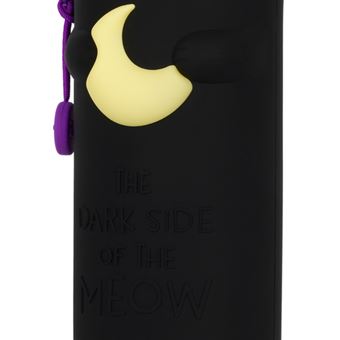 Estojo em Silicone Legami 2 em 1 Kawaii Halloween - Gato Preto