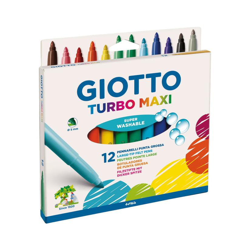 Marcadores de Colorir Maxi Turbo Color Giotto