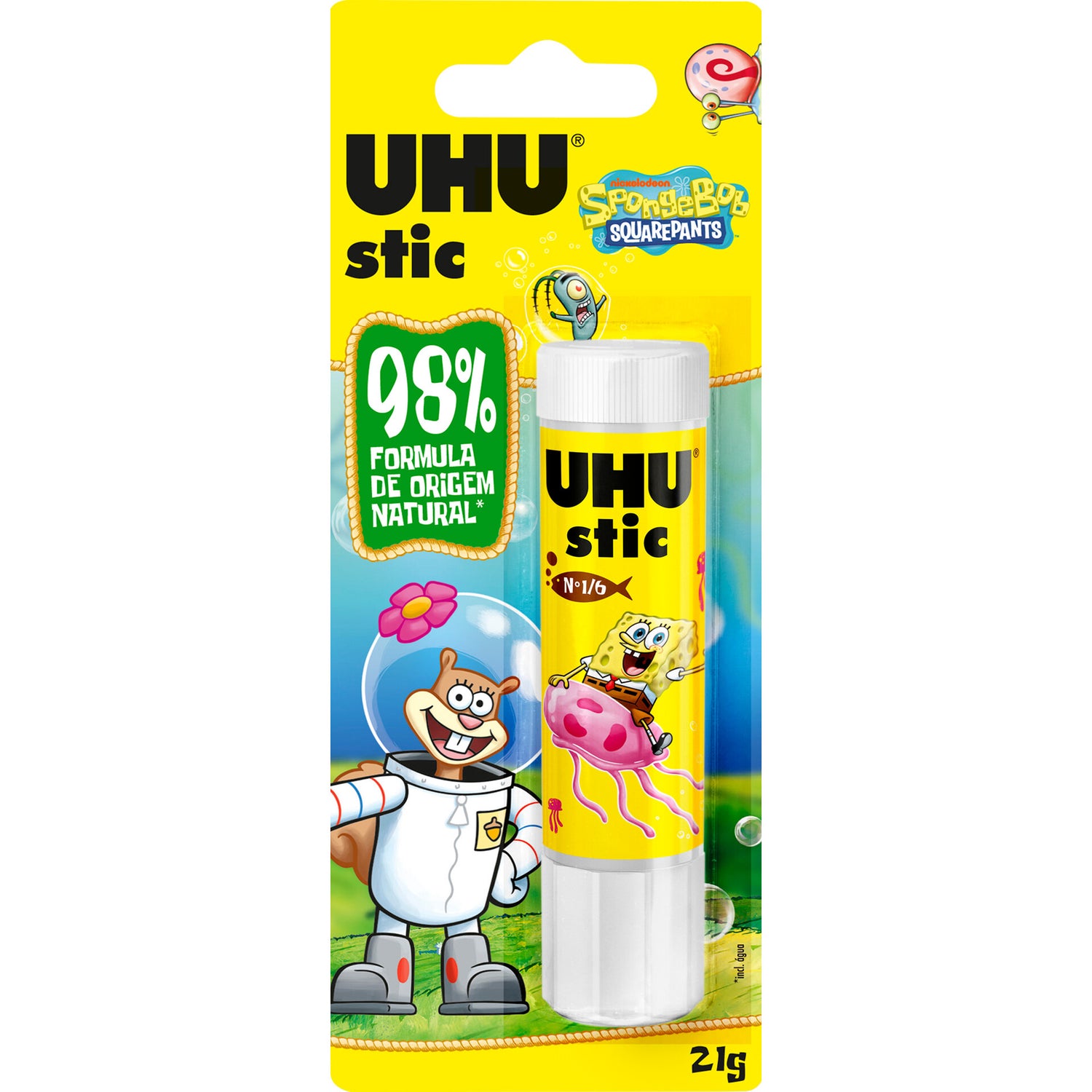 Tubo de Cola Stick 21g UHU