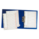 Separador Alfabético A-Z A4