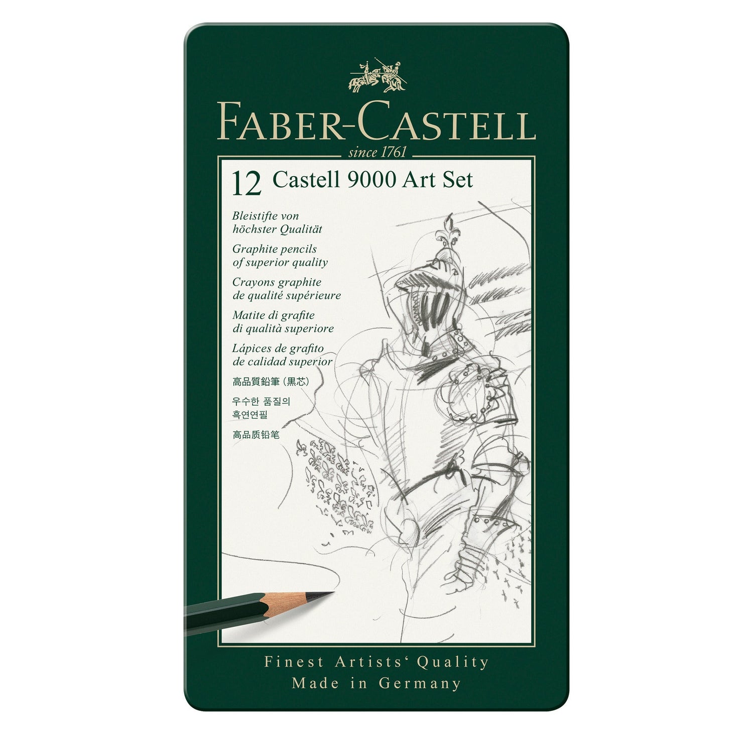 LÁPIS CASTELL 999 - 8B, 7B, 6B, 5B