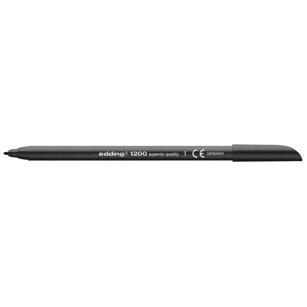 Marcador Permanente Preto Edding