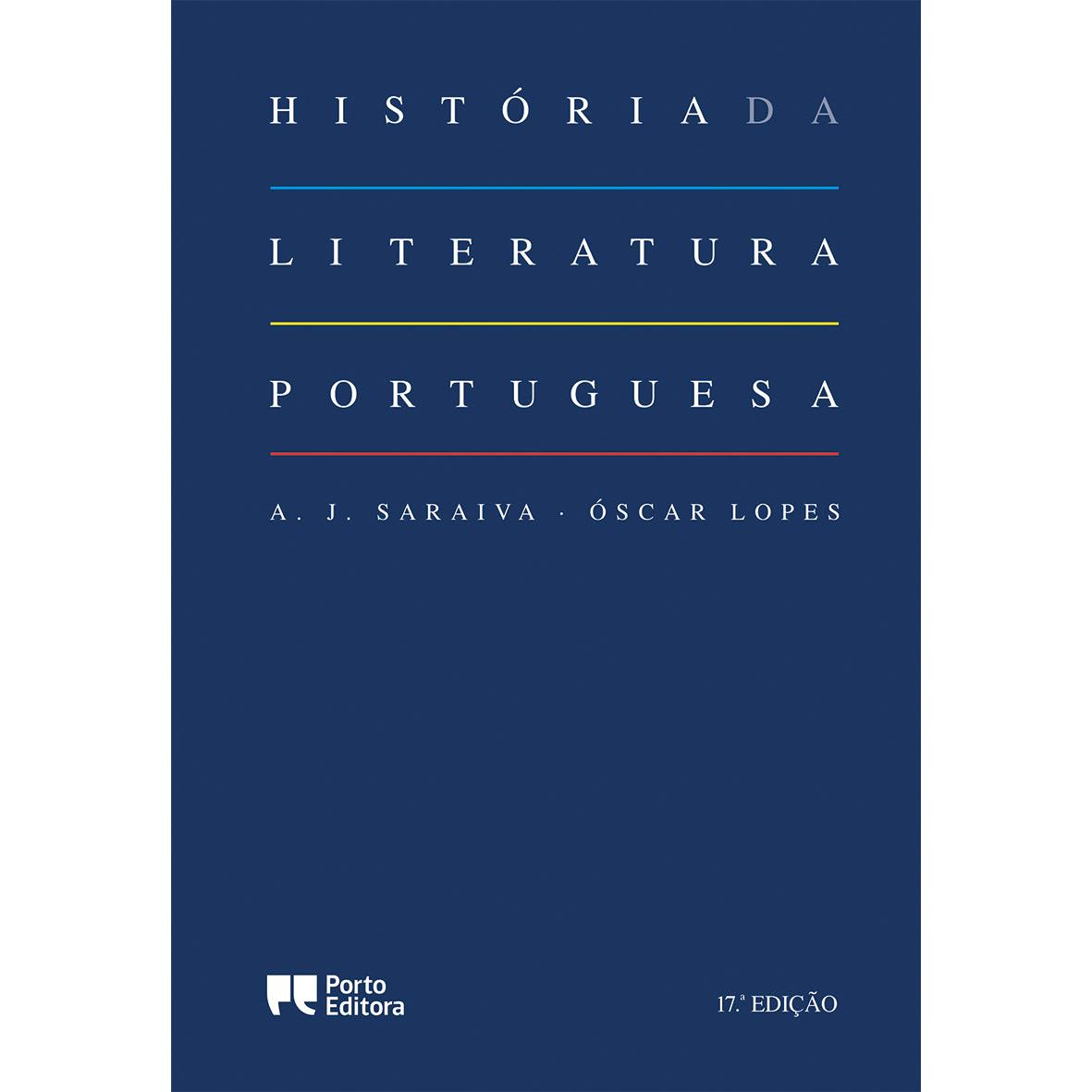 História da Literatura Portuguesa de A. J. Saraiva