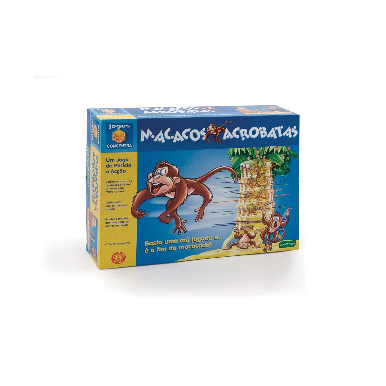 Concentra - Jogo Macacos Acrobatas