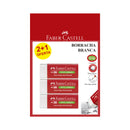 Borracha Branca 3 unidades Faber Castell