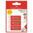 Borracha Branca 3 unidades Faber Castell