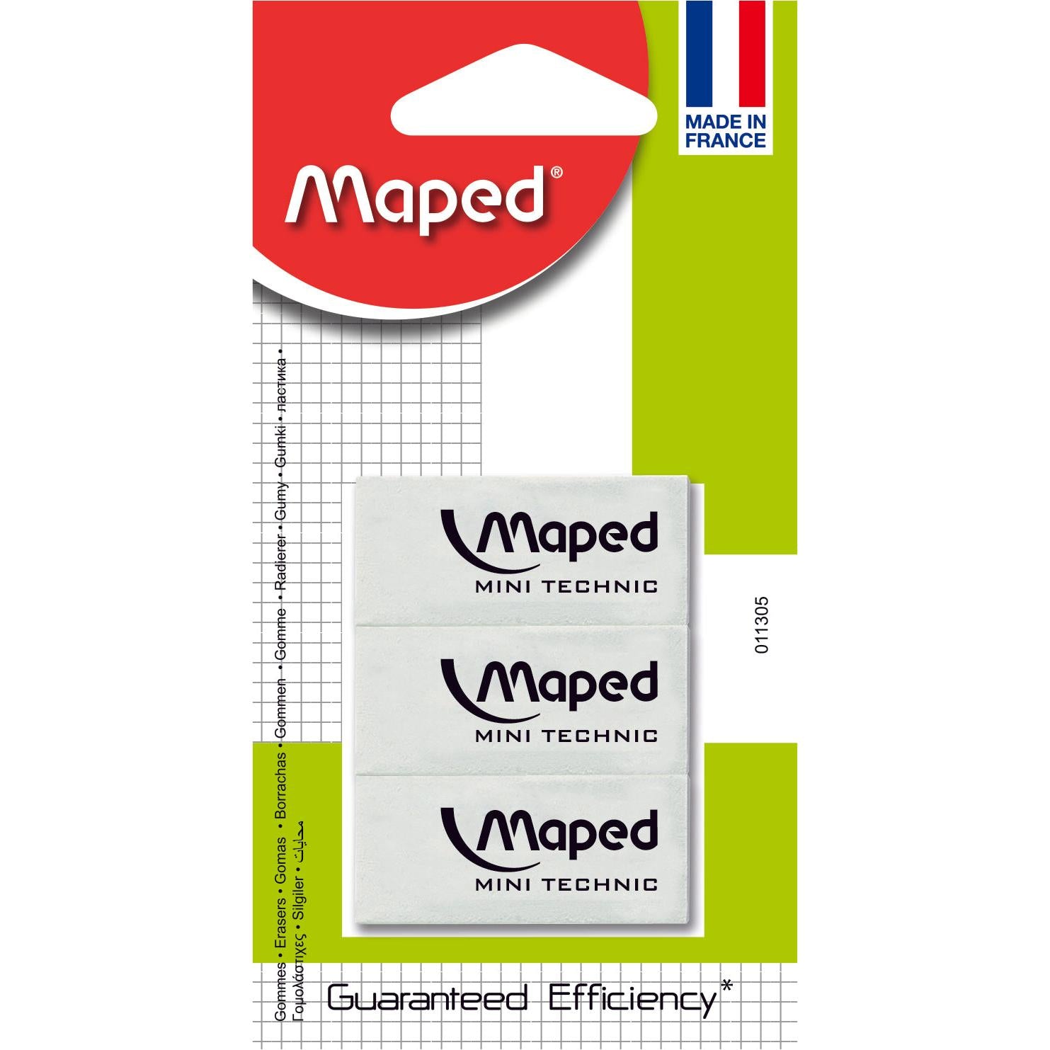 Borracha Branca Mini Technic Maped