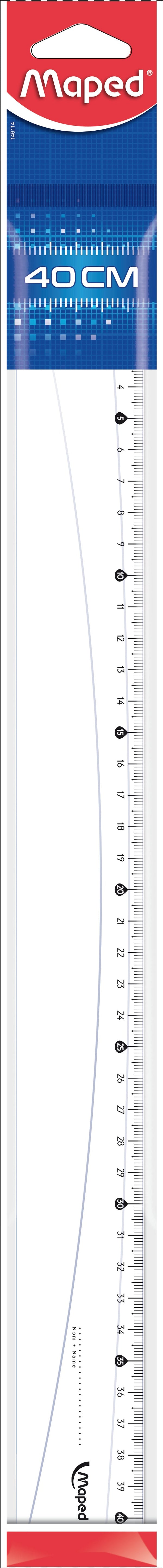 Régua Essentials 40cm Maped