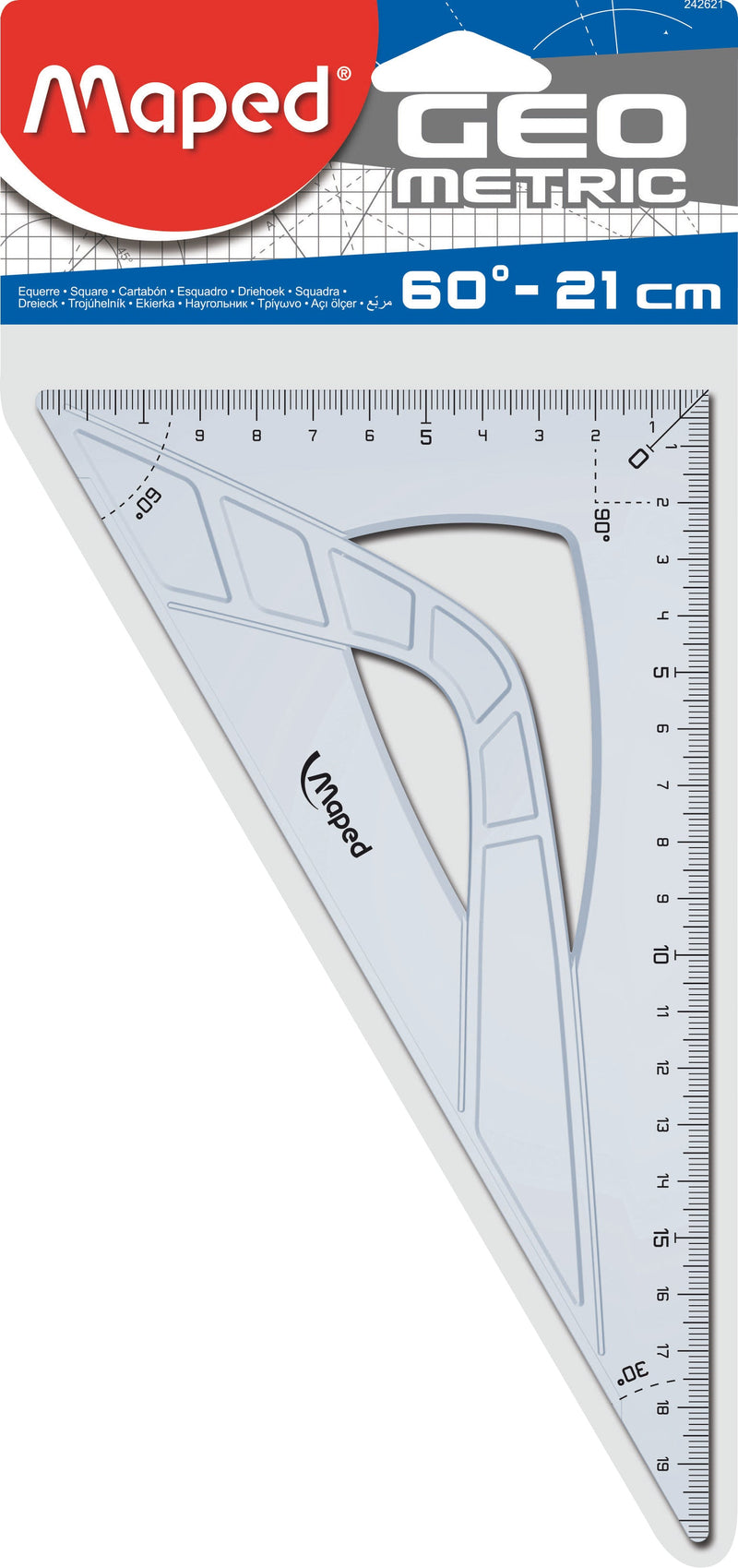 Esquadro 60º 21cm