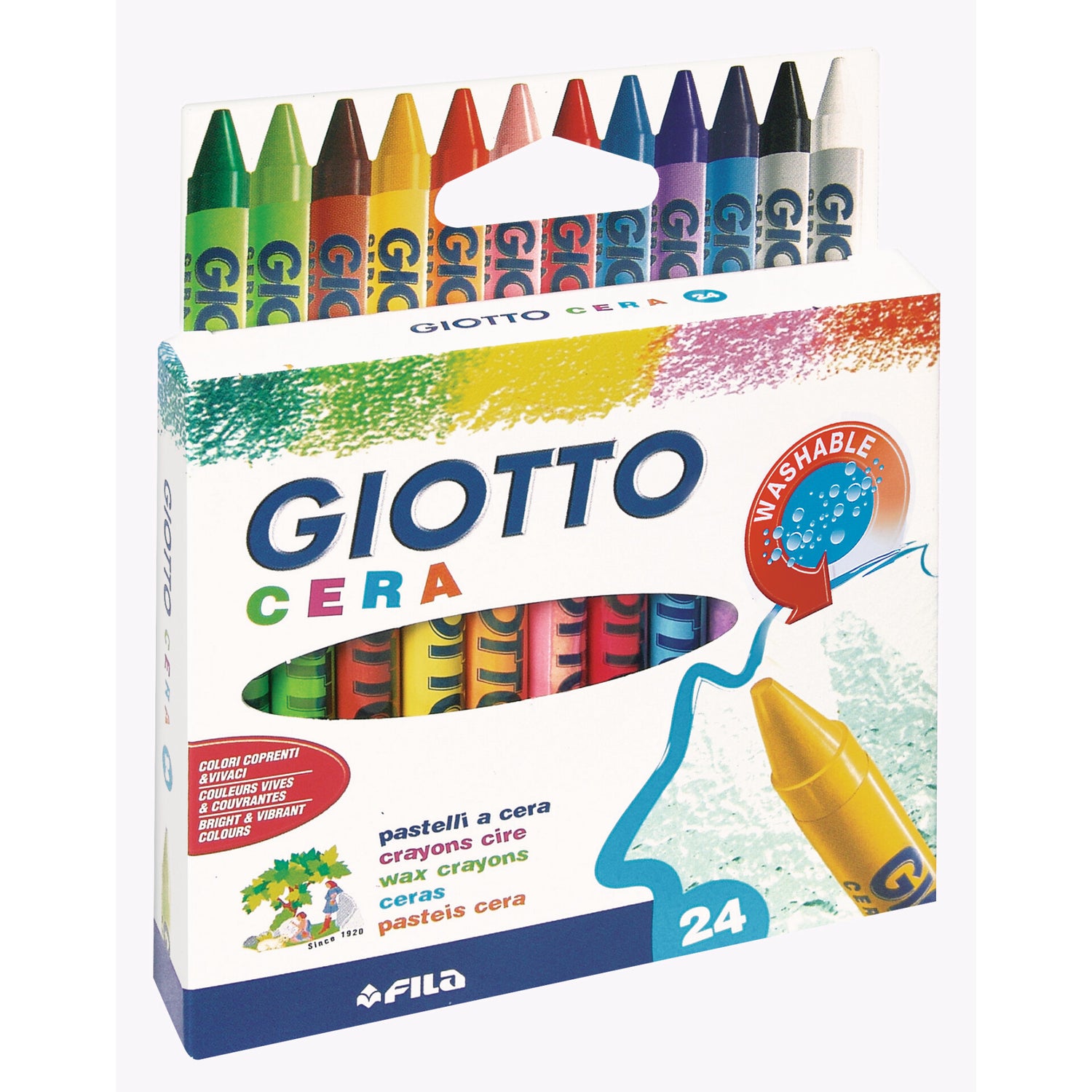 Lapis Cera 24 Unidades Giotto