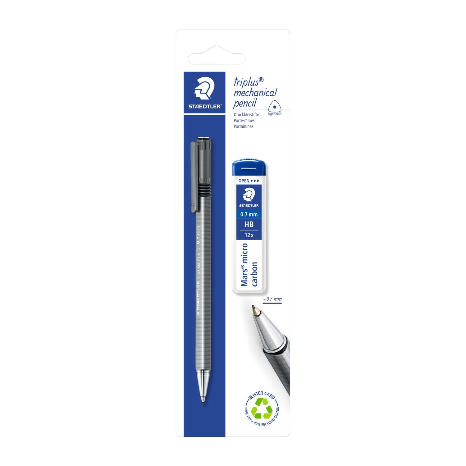 Lapiseira Triplus Micro 0.7 com Tubo Minas Staedtler