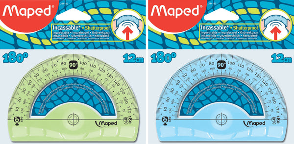 Transferidor 180º 12cm Inquebrável Maped (artigo sortido)