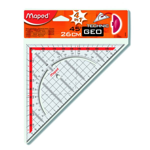 Esquadro Geo 26Cm Maped 28700