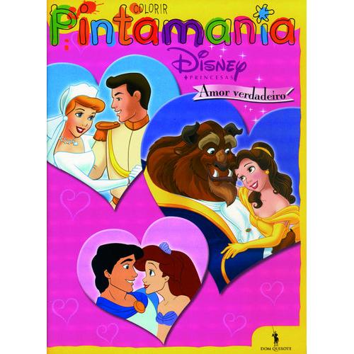 Princesas - Amor Verdadeiro (Livro de Colorir)