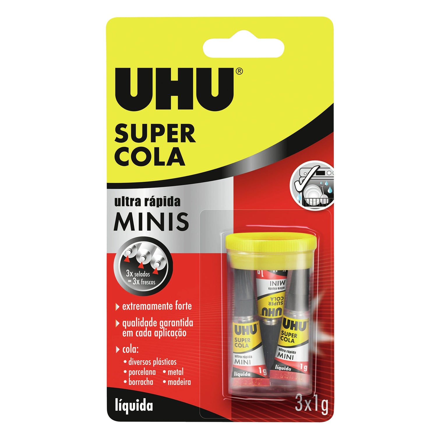Super Cola Líquida Mini 1g UHU