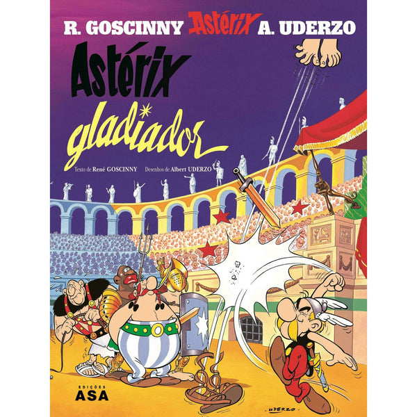 Astérix Gladiador de René Goscinny e Albert Uderzo - Vol. 4