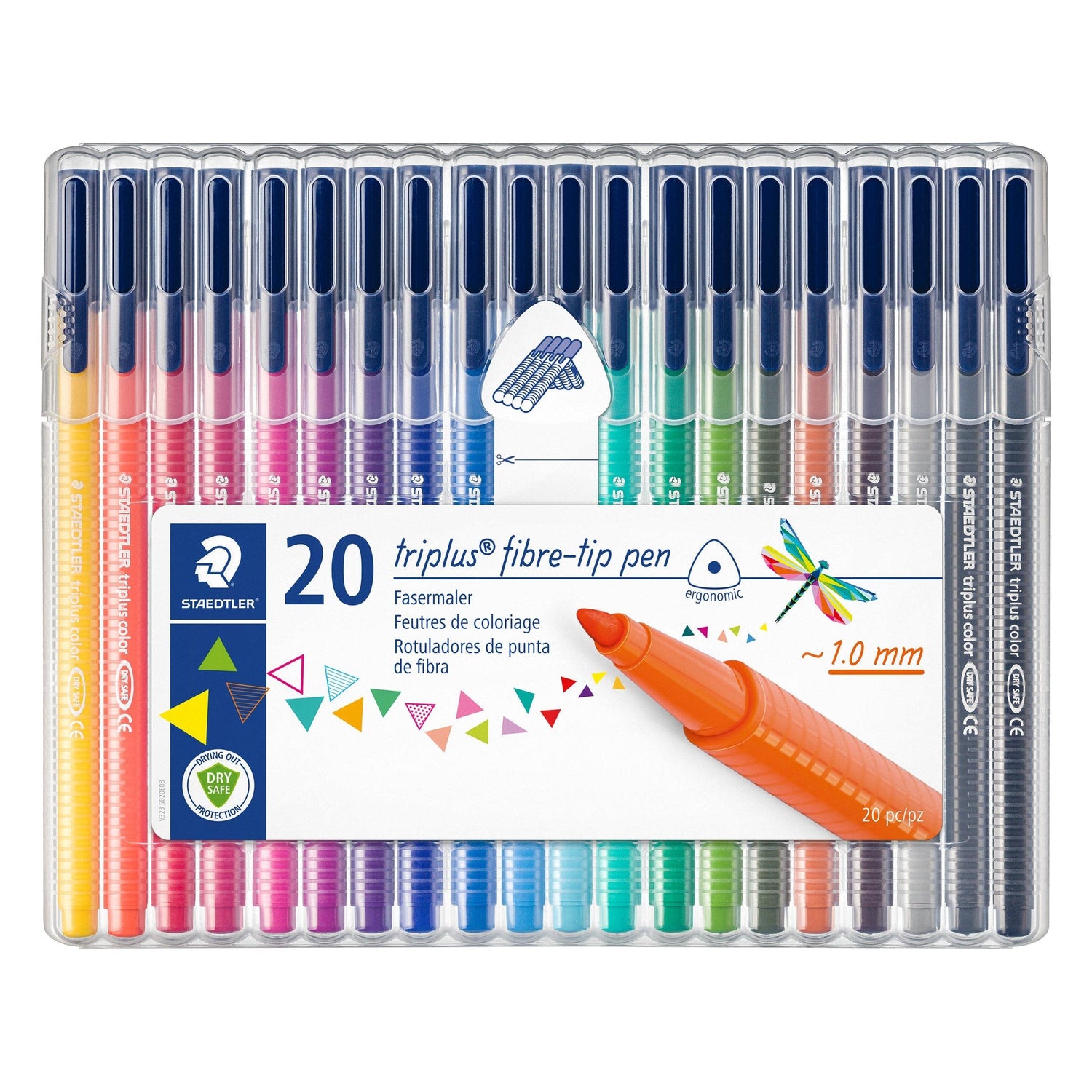 Marcadores de Colorir Triplus Staedtler