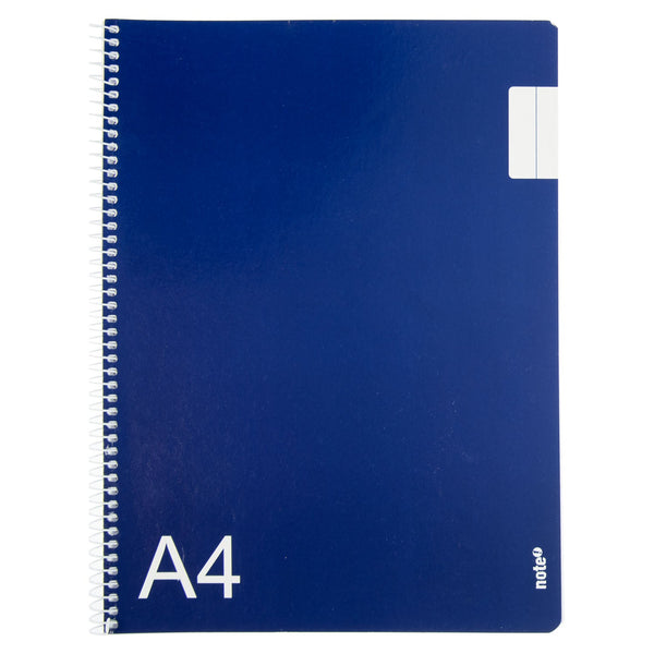 Caderno Espiral A4 Azul 80 Folhas Pautado Note!