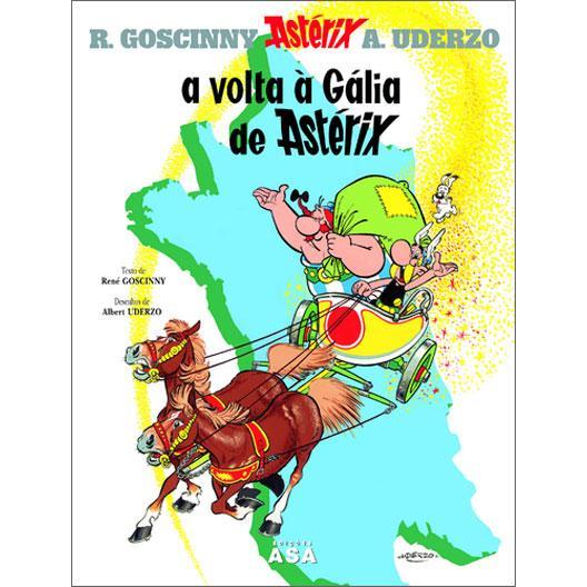 A Volta à Gália de Astérix de René Goscinny e Albert Uderzo - Vol. 5