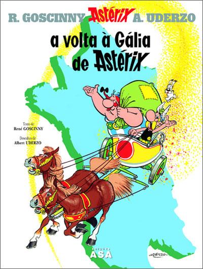 A Volta à Gália de Astérix de René Goscinny e Albert Uderzo - Vol. 5