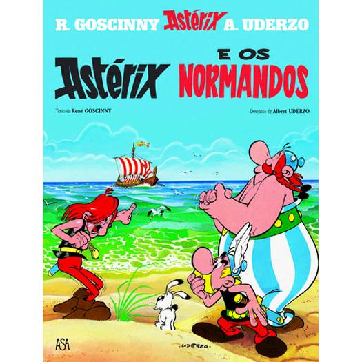 Astérix e os Normandos de René Goscinny e Albert Uderzo