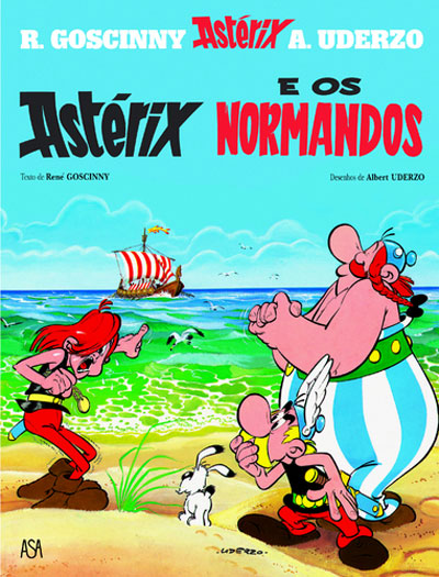 Astérix e os Normandos de René Goscinny e Albert Uderzo