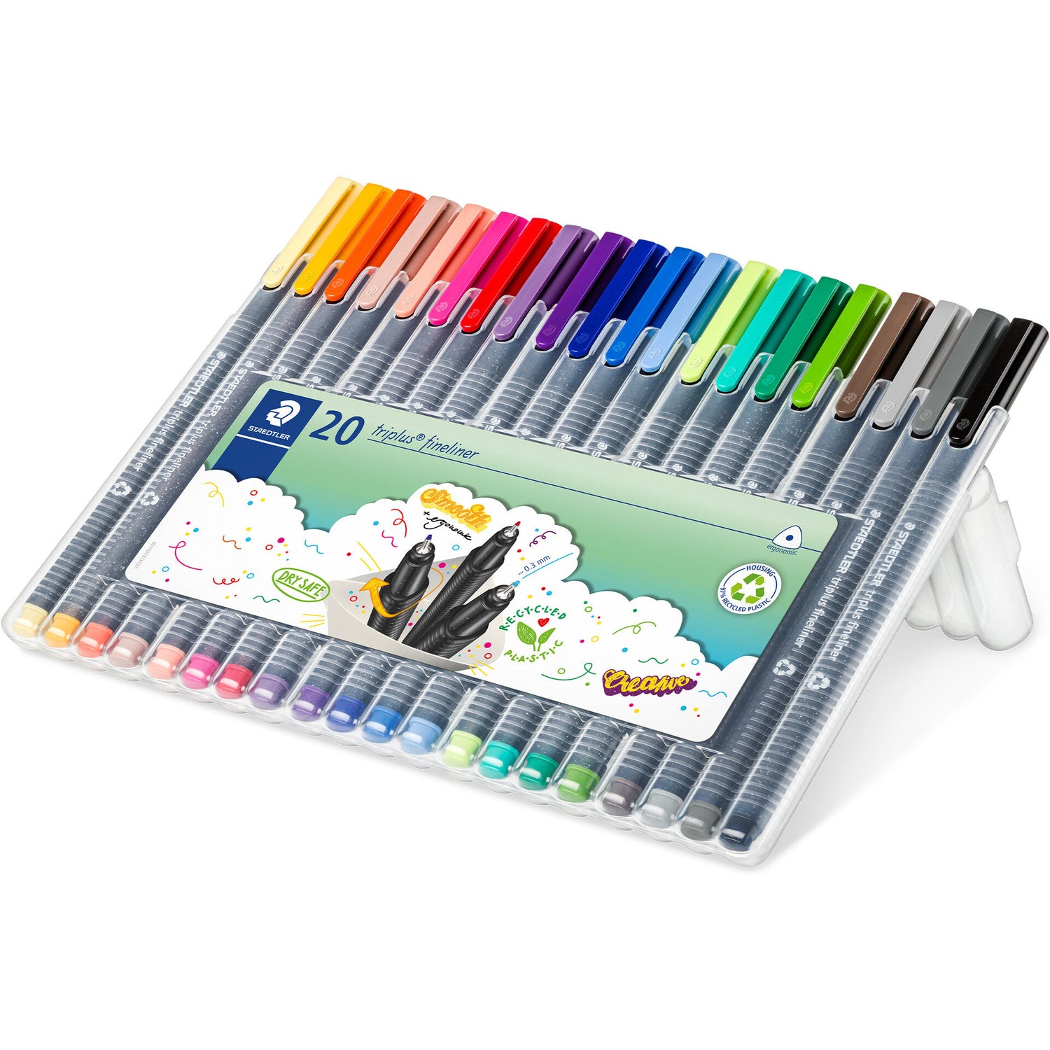 Marcadores Staedler Colorir Triplus Fineliner Staedtler