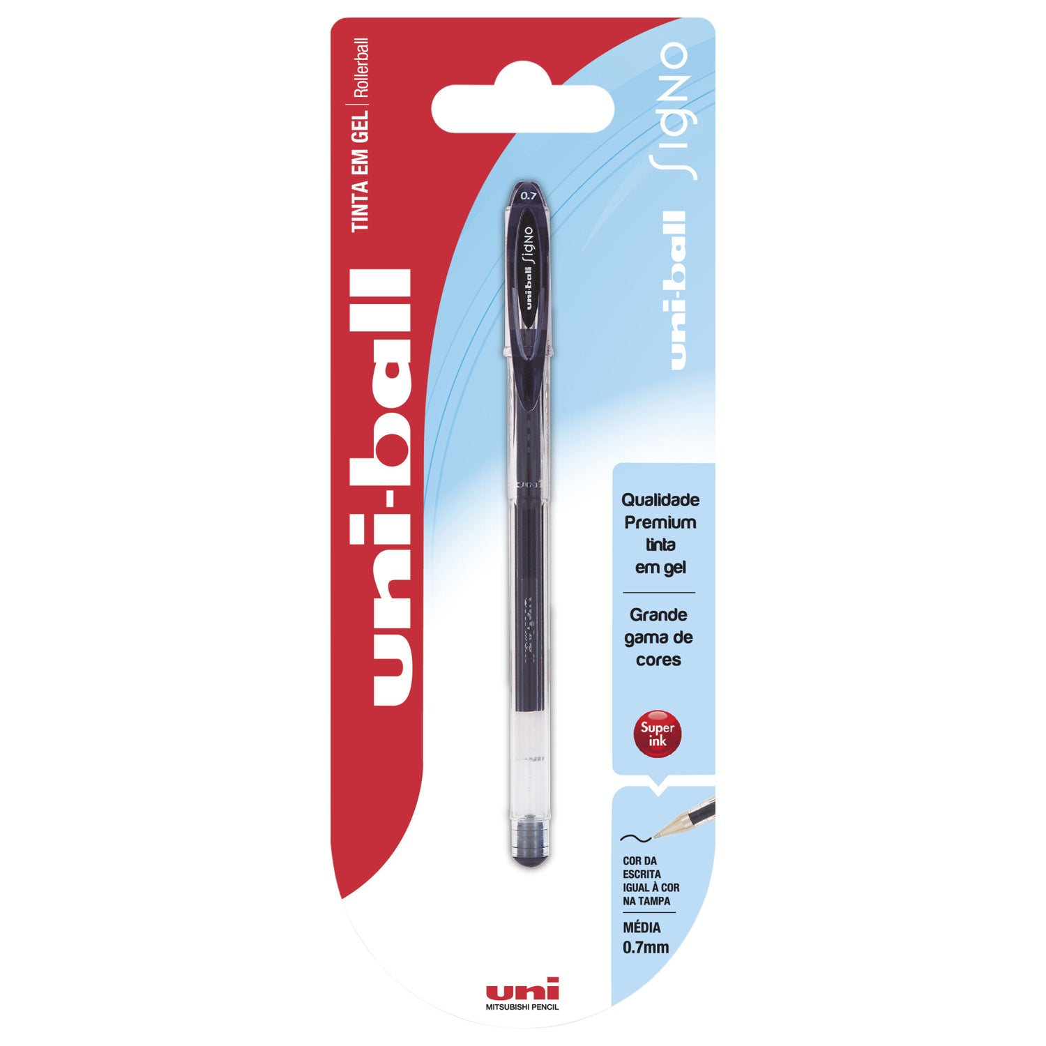 Esferográfica Roller Gel Uni Signo Um120 Pt