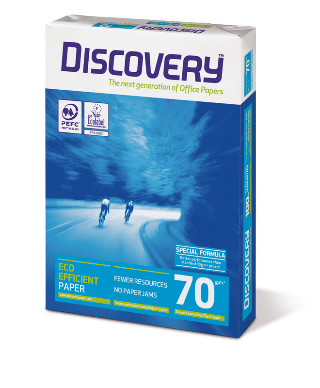 Resma Papel Impressão Discovery A4 70 Gr 500 Folhas