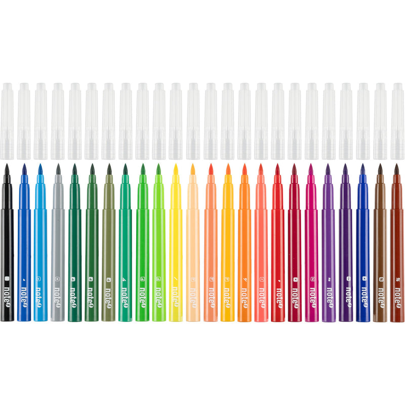 Marcadores de Colorir Laváveis 24 unidades Note!