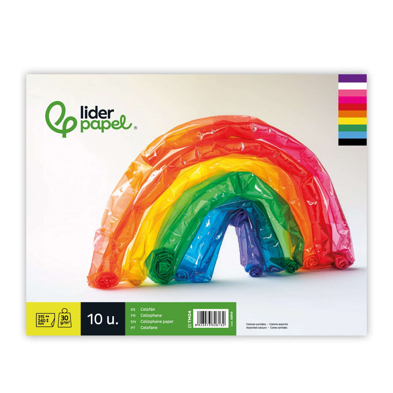 Papel Celofane A4 Liderpapel