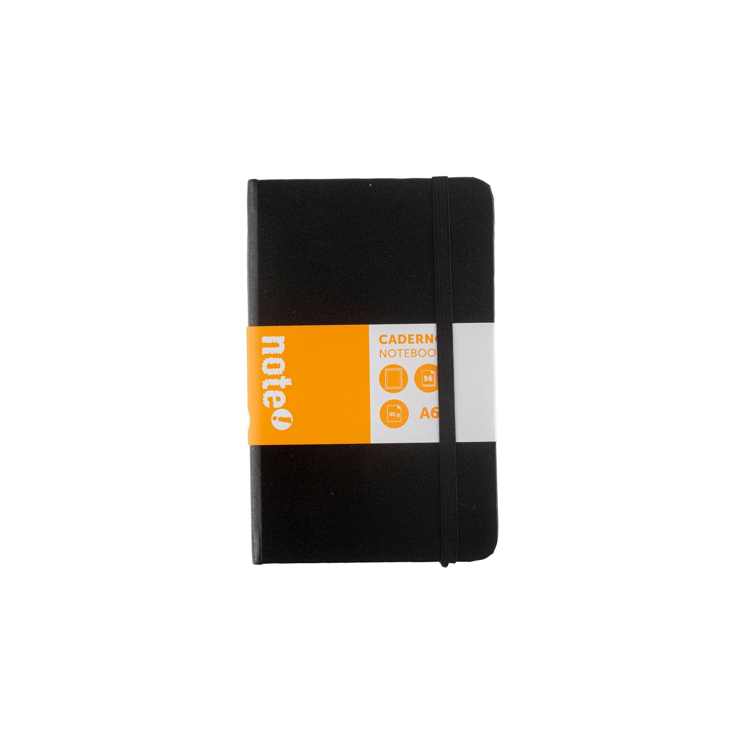 Caderno Agrafado com Elástico A6 Liso Note!