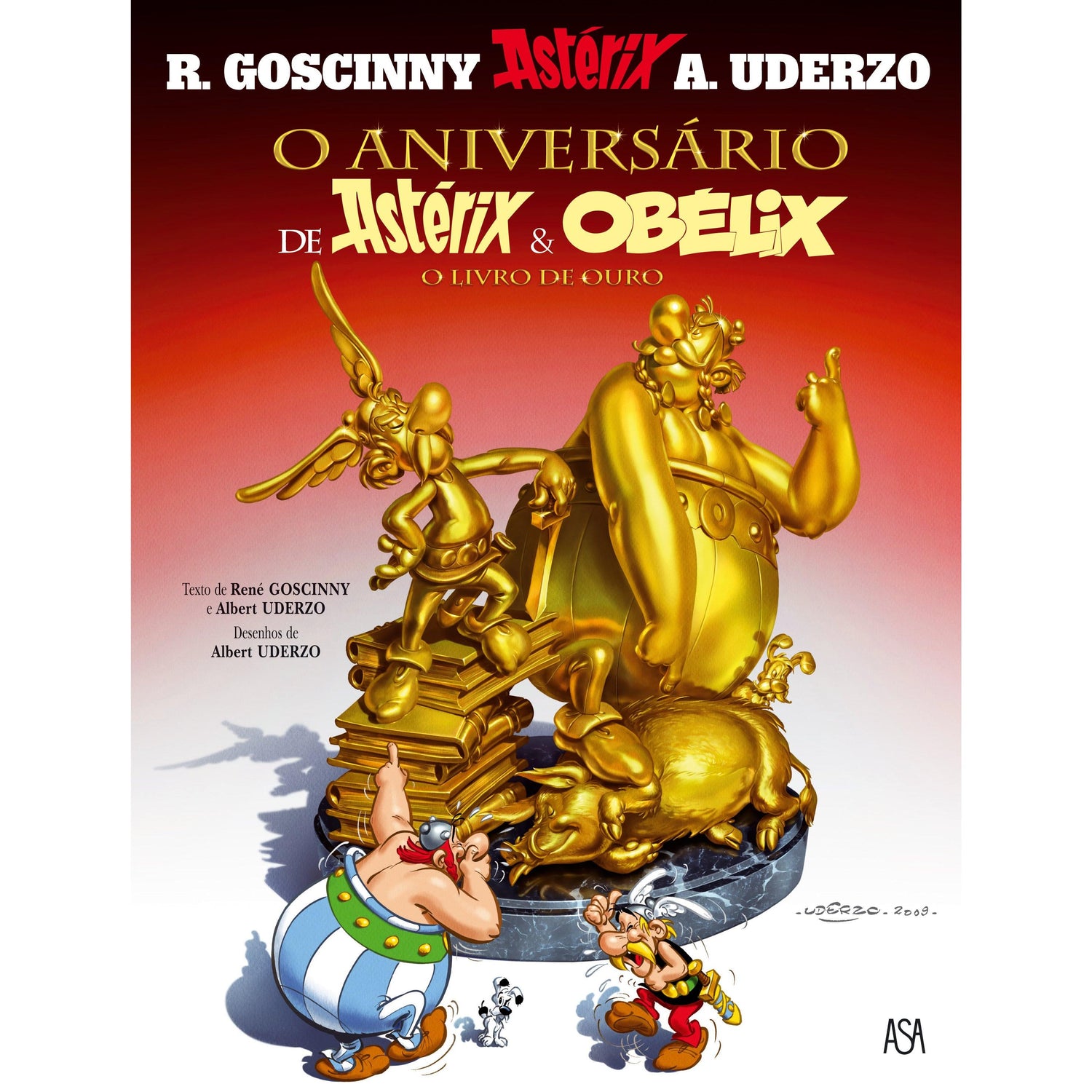 O Aniversário de Astérix e Obélix de René Goscinny e Albert Uderzo - Vol. 34