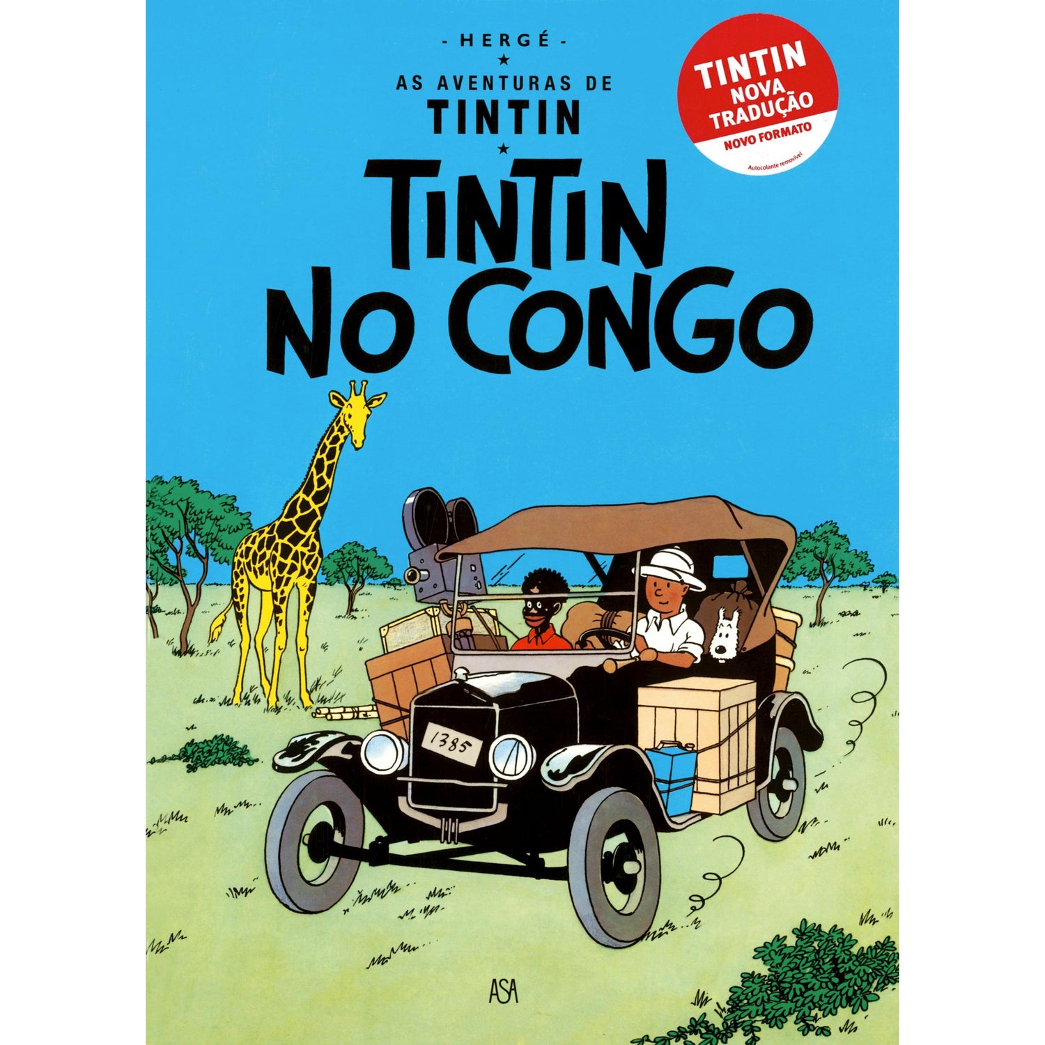 Tintin no Congo de Hergé