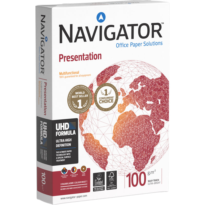 Resma Pap Imp Navigator Formato A4 100G 500F