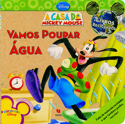 A Casa do Mickey Mouse - Vamos Poupar Água