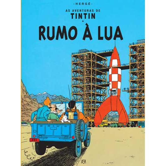 Rumo à Lua de Hergé