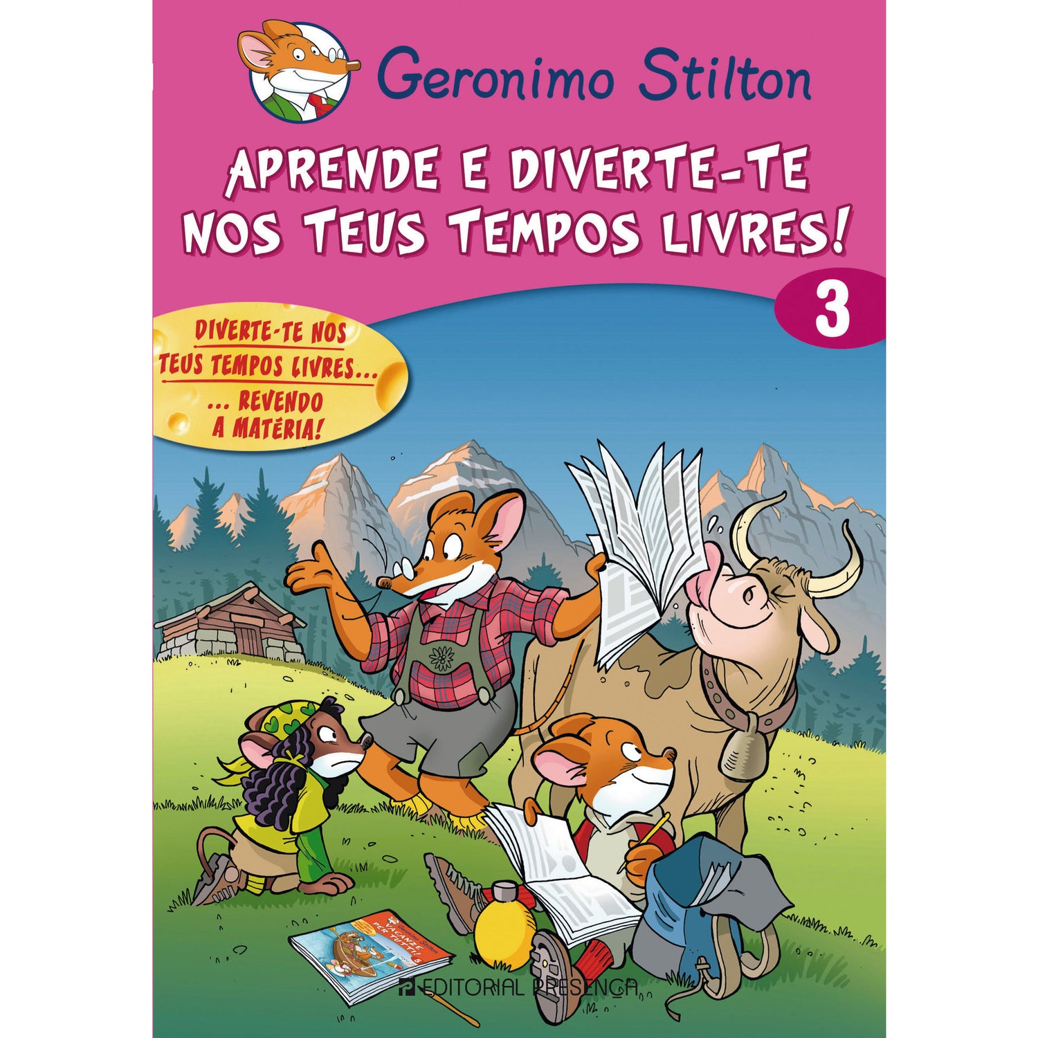 Aprende e Diverte-te nos Teus Tempos Livres 3 de Geronimo Stilton
