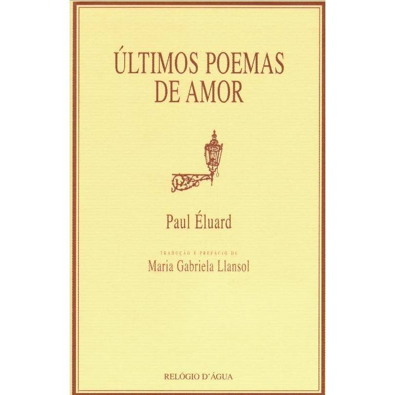 Últimos Poemas de Amor de Paul Éluard