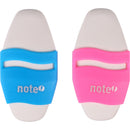 Borracha Branca Oval com Proteção 2 unidades Note!