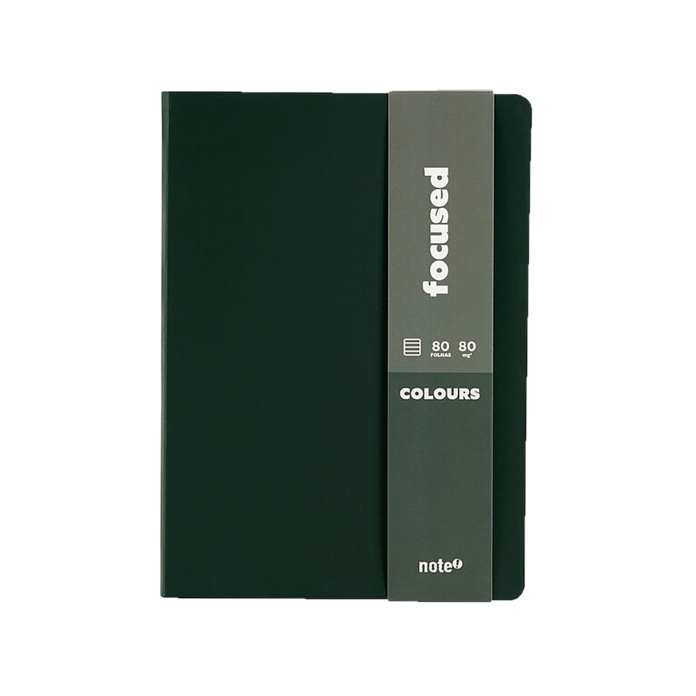 Caderno A5 Pautado Colours Focused Note!