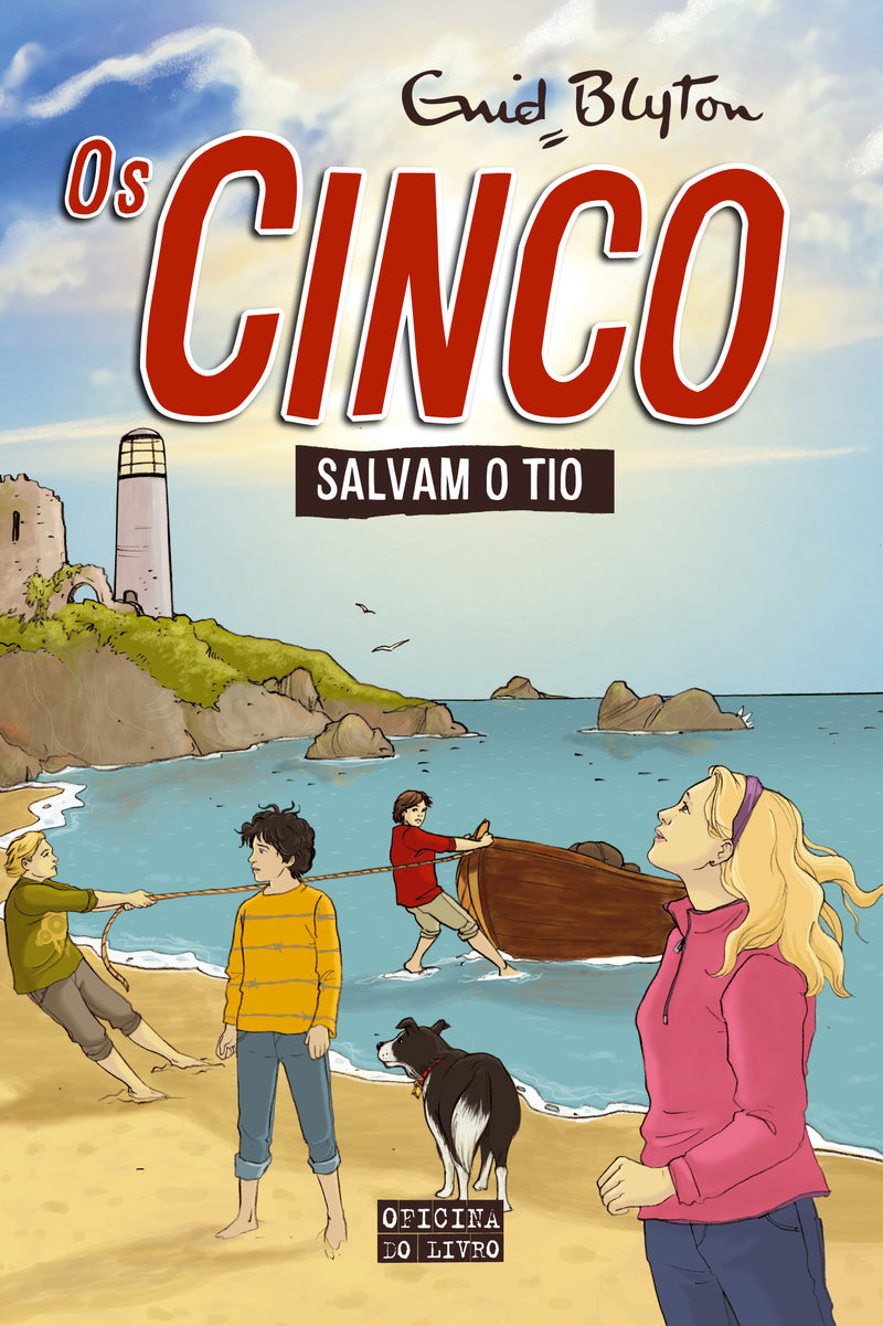 Os Cinco Salvam o Tio de Enid Blyton - Volume 6